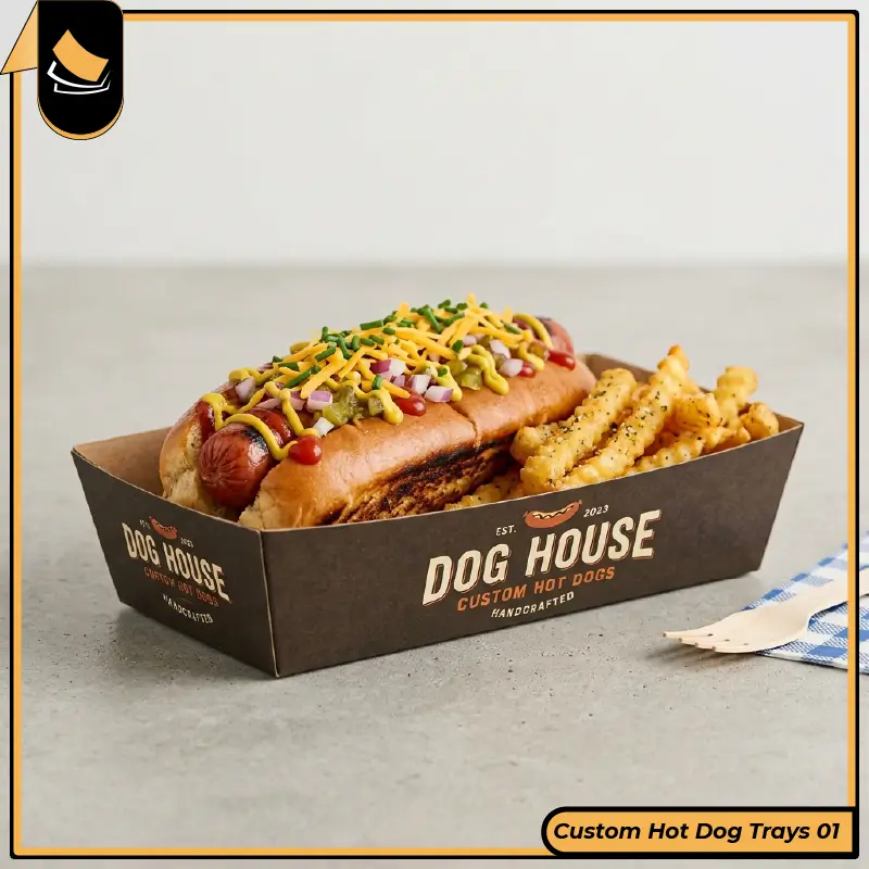 Custom Hot Dog Trays
